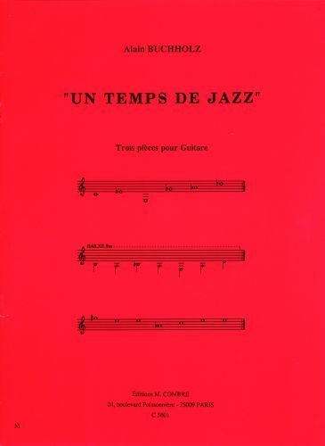 couverture Un temps de jazz Combre