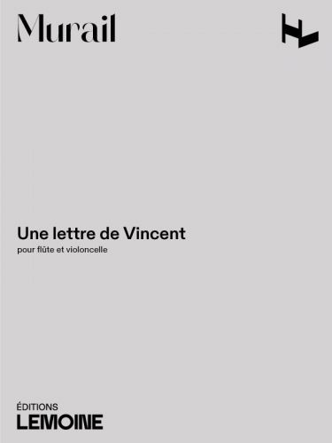 couverture Une lettre de Vincent Editions Henry Lemoine