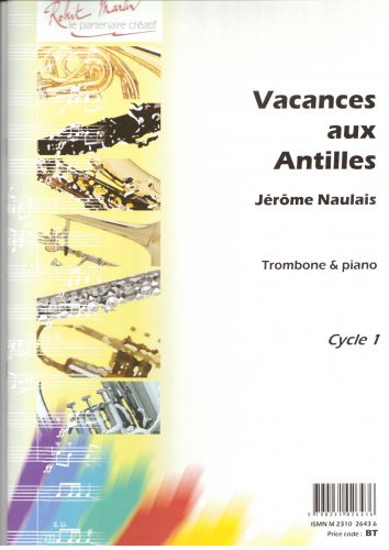 couverture Vacances Aux Antilles Editions Robert Martin