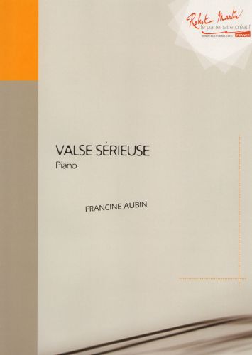 couverture Valse Serieuse Editions Robert Martin