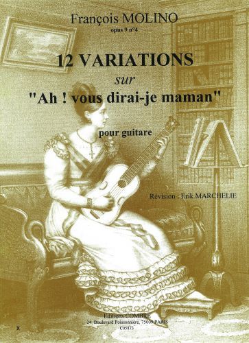 couverture Variations (12) sur Ah ! Vous dirai-je maman Combre