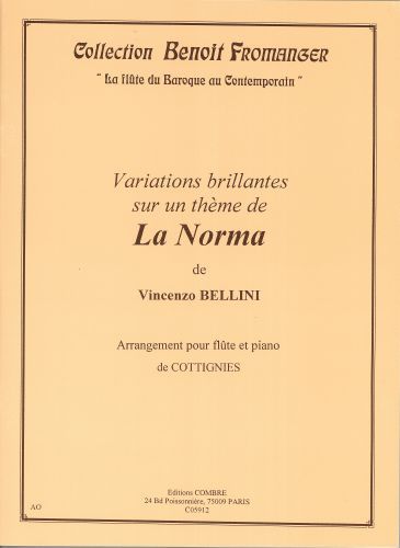 couverture Variations brillantes sur un thme de la Norma Combre