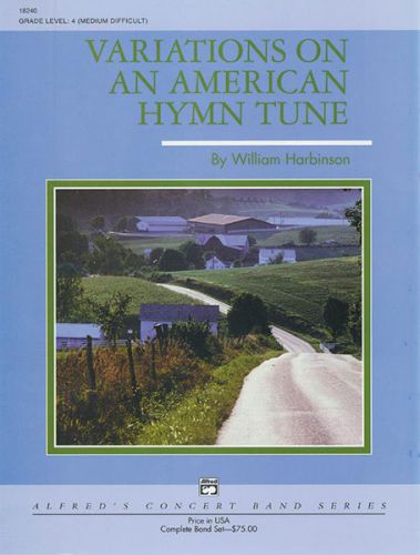 couverture Variations on an American Hymn Tune ALFRED