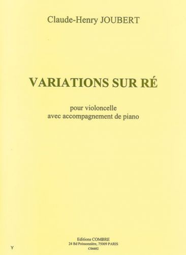 couverture Variations sur r Combre