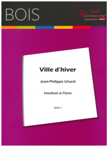 couverture VILLE D'HIVER Editions Robert Martin