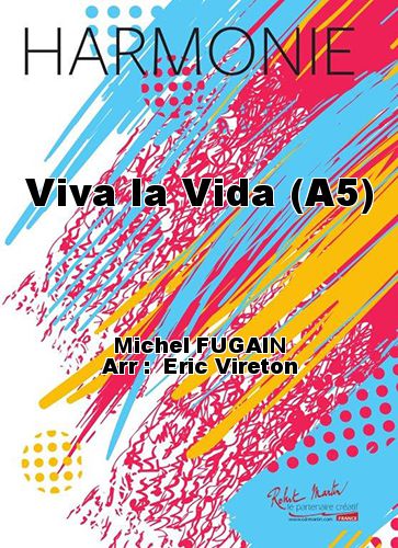 couverture Viva la Vida (A5) Martin Musique