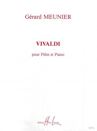 couverture Vivaldi Editions Henry Lemoine