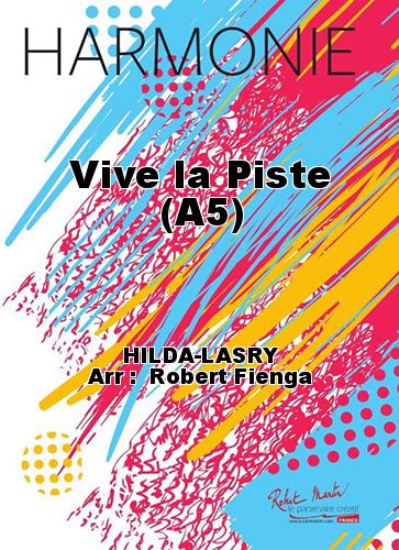 couverture Vive la Piste (A5) Martin Musique