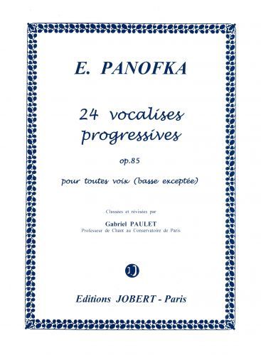 couverture Vocalises Vol.3 Op.85 (24) Jobert