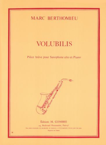 couverture Volubilis Combre