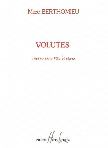 couverture Volutes Editions Henry Lemoine