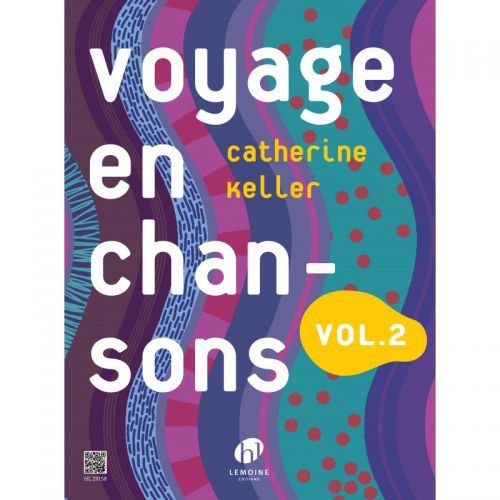 couverture Voyage en chansons Vol.2 Editions Henry Lemoine