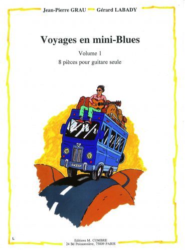 couverture Voyages en mini-blues Vol.1 Combre