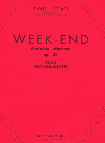 couverture Week-end Op.22 (fantaisie moderne) Combre