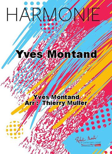 couverture Yves Montand Martin Musique