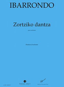 couverture Zortziko dantza Jobert et Rubin