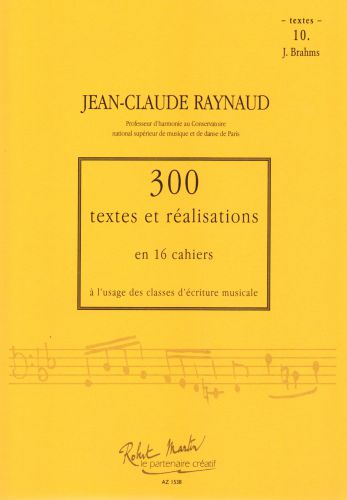 cover 300 Textes et Realisations Cahier 1 (Textes) Editions Robert Martin
