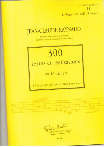 cover 300 Textes et Realisations Cahier 11 (Realisations) Editions Robert Martin