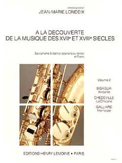 cover A La dcouverte de la musique des 17 et 18 sicles Vol.2 Editions Henry Lemoine