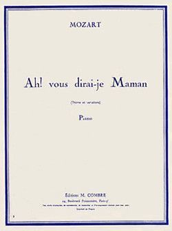 cover Ah ! Vous dirai-je Maman (thme et variations) Combre