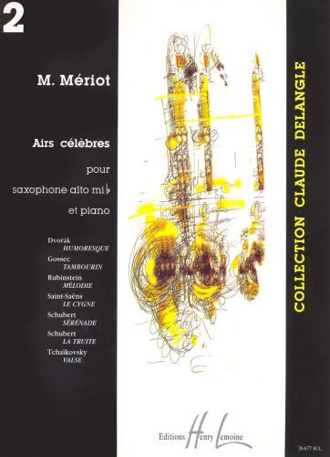 cover Airs clbres Vol.2 Editions Henry Lemoine