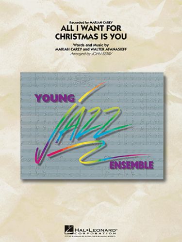 cover All I Want for Christmas Is You Hal Leonard