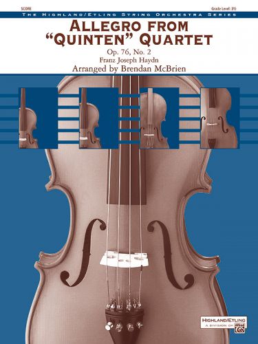 cover Allegro from Quinten Quartet ALFRED