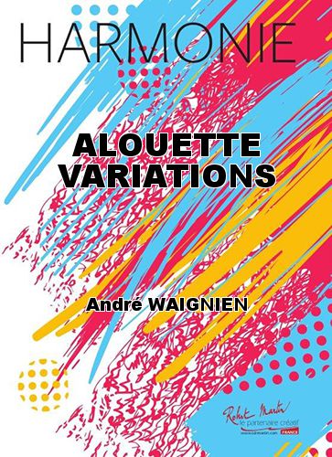 cover ALOUETTE VARIATIONS Martin Musique