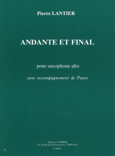 cover Andante et final Combre