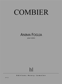 cover Anima Foglia Editions Henry Lemoine