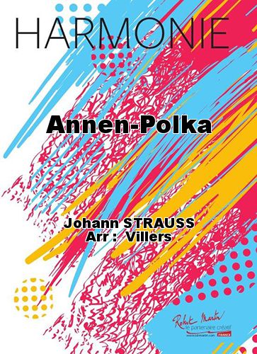cover Annen-Polka Martin Musique