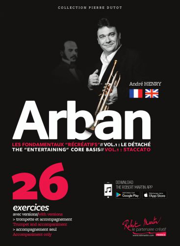 cover ARBAN FUNDAMENTALS RECREATIONAL VOL1 Editions Robert Martin