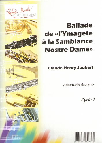 cover Ballade de l'Ymagte  la Samblance Nostre Dame Editions Robert Martin