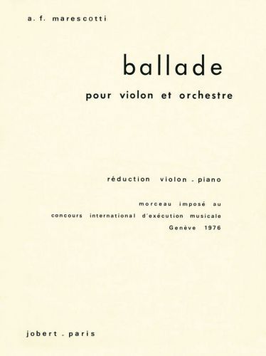 cover Ballade Jobert