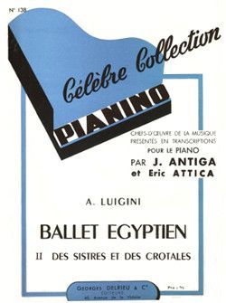 cover Ballet gyptien n2 : Des Sistres - Pianino 138 Delrieu