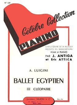 cover Ballet gyptien n3 : Cloptre - Pianino 139 Delrieu