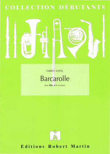 cover Barcarolle Editions Robert Martin