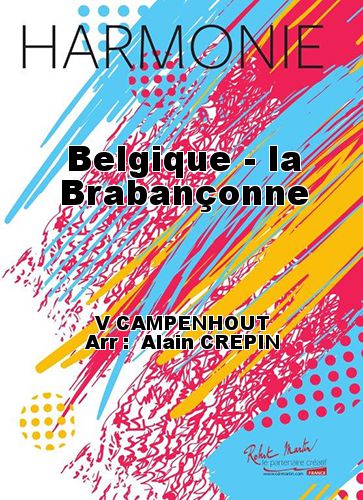 cover Belgique - la Brabanonne Martin Musique
