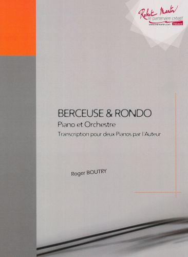 cover Berceuse et Rondo pour deux pianos Editions Robert Martin