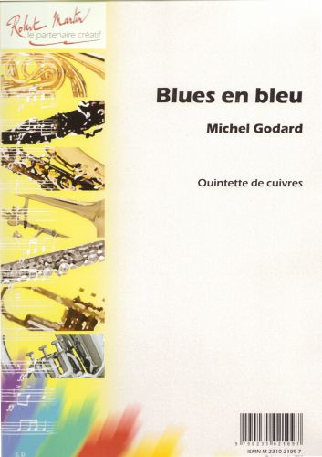 cover Blues En Bleu Editions Robert Martin