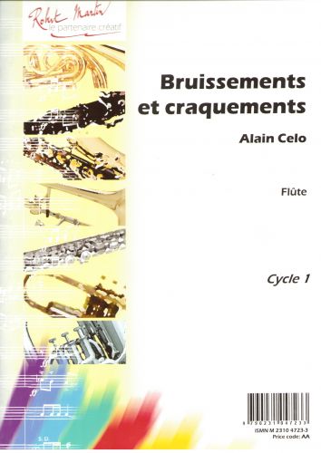 cover Bruissements et Craquements Editions Robert Martin