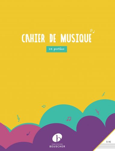 cover Cahier simple 14 portes Hexamusic