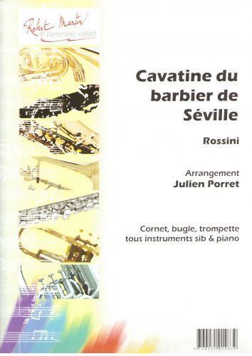cover Cavatina from Barber of Seville, Bb Editions Robert Martin