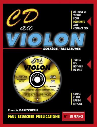 cover CD au Violon Paul Beuscher