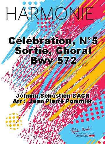 cover Celebration, No. 5 Released, Choral BWV 572 Martin Musique