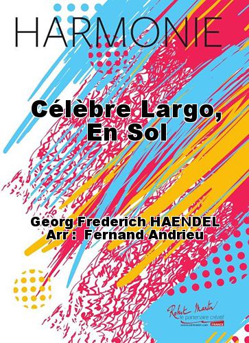 cover Clbre Largo, En Sol Martin Musique
