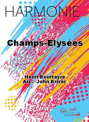 cover Champs-Elysees Martin Musique