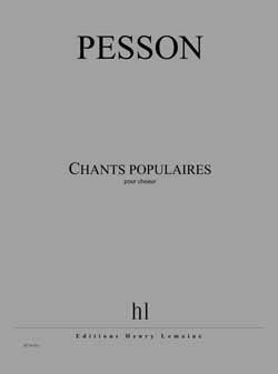 cover Chants populaires Editions Henry Lemoine