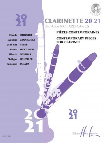 cover Clarinette 20-21 Editions Henry Lemoine