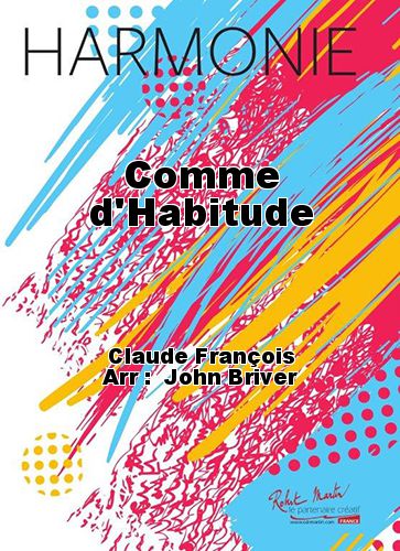 cover Comme d'Habitude Martin Musique